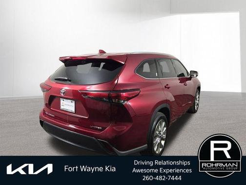 Ruby Flare Pearl 2021 Toyota Highlander Limited