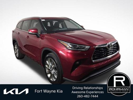 Ruby Flare Pearl 2021 Toyota Highlander Limited