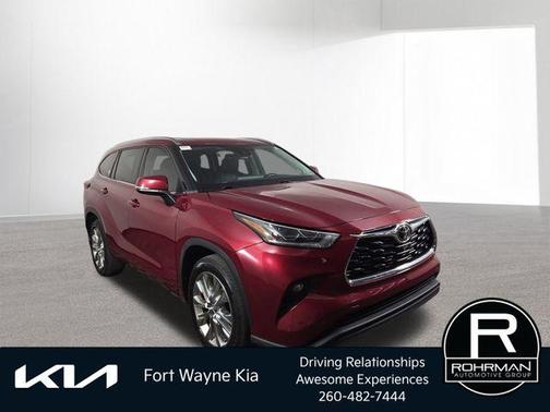Ruby Flare Pearl 2021 Toyota Highlander Limited