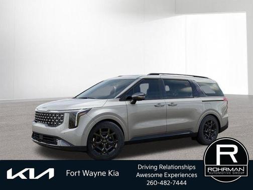 Ivory Silver 2026 Kia Carnival Hybrid SX Prestige