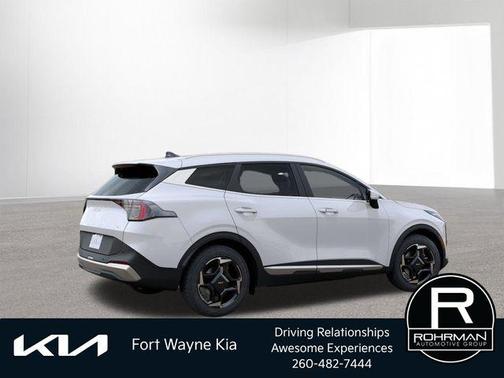 Snow White Pearl 2026 Kia Sportage Hybrid EX
