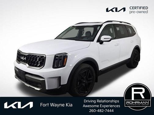 Glacial White Pearl 2023 Kia Telluride SX-Prestige X-Line