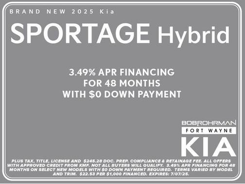 2025 Kia Sportage Hybrid EX
