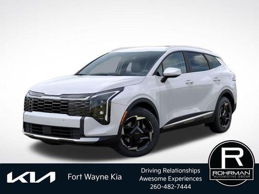 Snow White Pearl 2026 Kia Sportage Hybrid EX