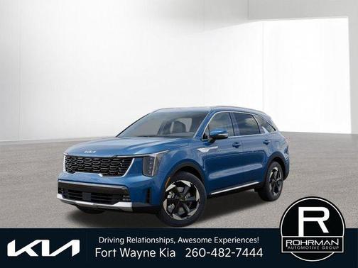 Mineral Blue 2026 Kia Sorento Plug-In Hybrid EX