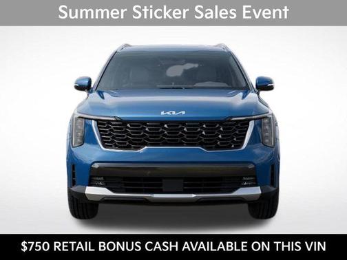 Mineral Blue 2026 Kia Sorento Plug-In Hybrid EX