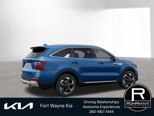 Mineral Blue 2026 Kia Sorento Plug-In Hybrid EX