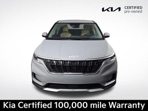 Ceramic Silver 2024 Kia Carnival EX
