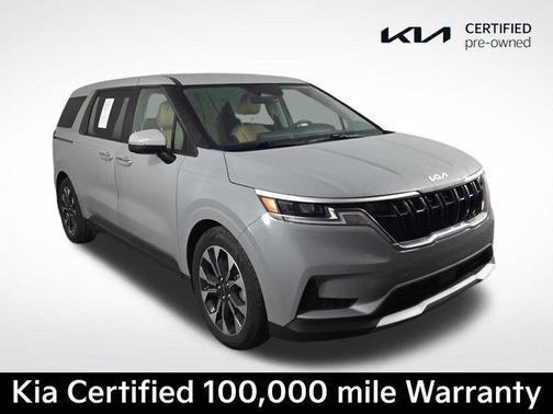 Ceramic Silver 2024 Kia Carnival EX