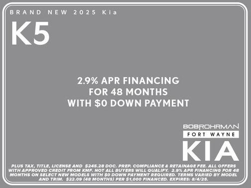 2025 Kia K5 GT-Line