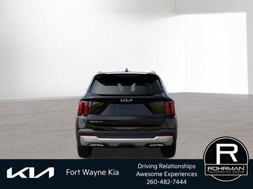 Ebony Black 2026 Kia Sorento EX