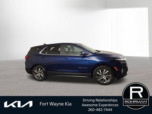 Blue Glow Metallic 2022 Chevrolet Equinox 1LT