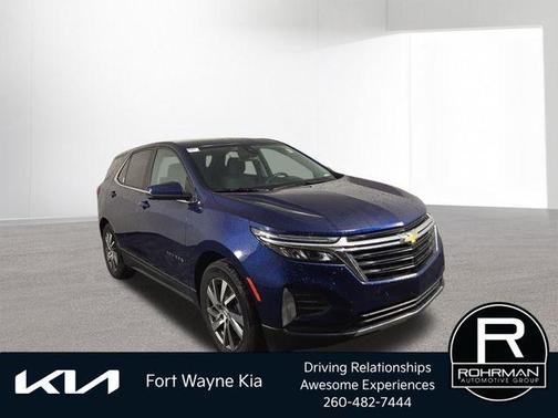 Blue Glow Metallic 2022 Chevrolet Equinox 1LT