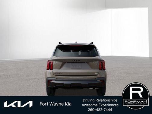 Brown 2026 Kia Sorento X-Line EX