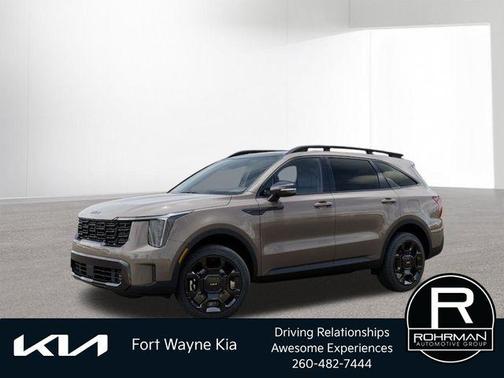 Brown 2026 Kia Sorento X-Line EX
