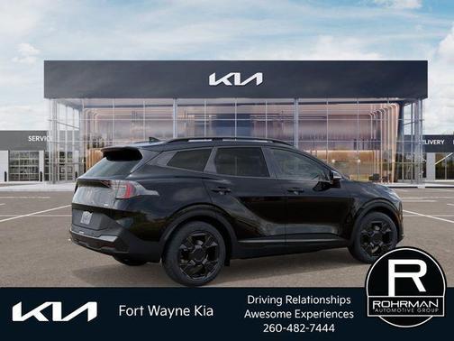 Fusion Orange 2027 Kia Sportage Hybrid X-LINE