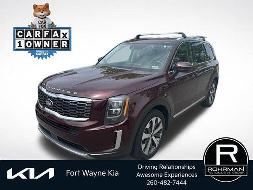 Sangria Red 2021 Kia Telluride EX