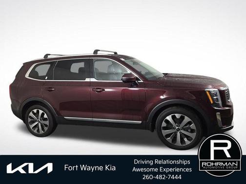 Sangria Red 2021 Kia Telluride EX