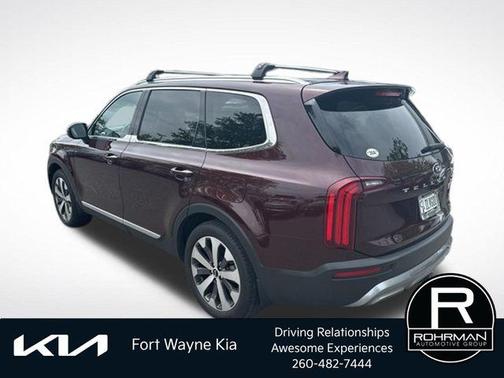 Sangria Red 2021 Kia Telluride EX