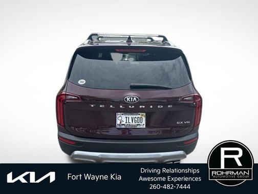 Sangria Red 2021 Kia Telluride EX