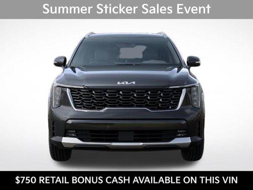 Gray 2026 Kia Sorento Hybrid EX