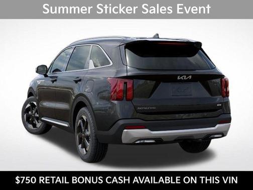 Gray 2026 Kia Sorento Hybrid EX