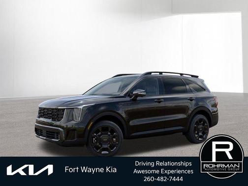 Ebony Black 2026 Kia Sorento X-Line SX