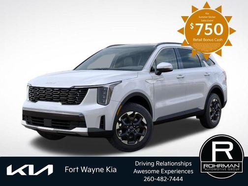 Glacial White Pearl 2026 Kia Sorento S