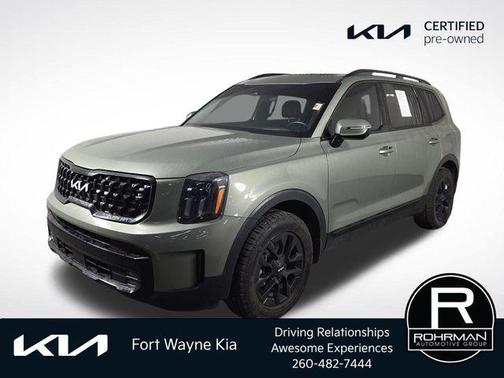 Jungle Green 2024 Kia Telluride SX-Prestige X-Pro