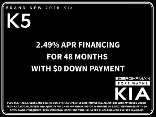 2026 Kia K5 EX