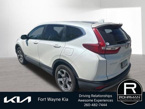 White Diamond Pearl 2018 Honda CR-V EX