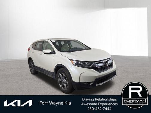 White Diamond Pearl 2018 Honda CR-V EX