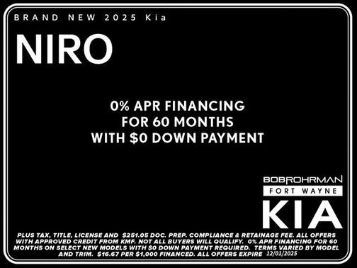 2025 Kia Niro EX Touring