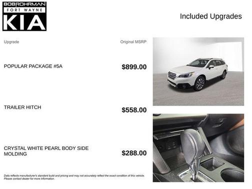 2017 Subaru Outback 3.6R Touring