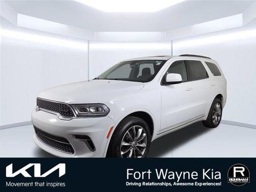 White Knuckle Clearcoat 2022 Dodge Durango SXT