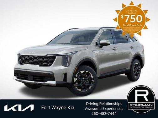 Ivory Silver 2026 Kia Sorento S