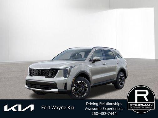 Ivory Silver 2026 Kia Sorento S
