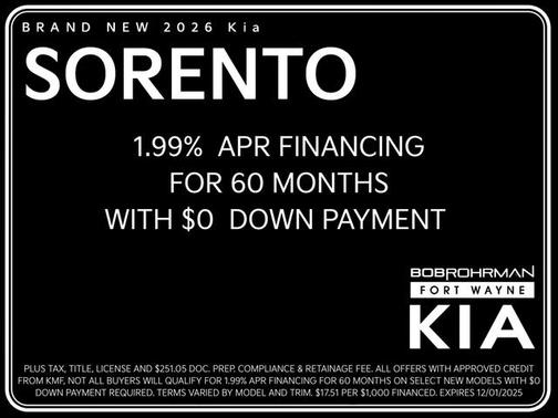 2026 Kia Sorento S