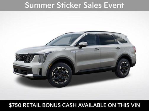 Ivory Silver 2026 Kia Sorento S