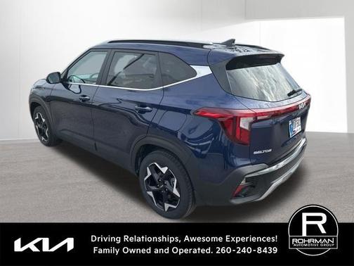 Dark Ocean Blue 2024 Kia Seltos EX