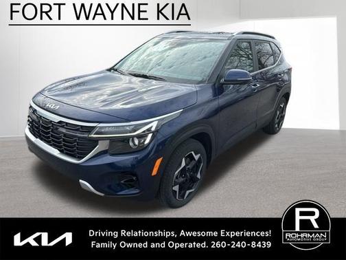 Dark Ocean Blue 2024 Kia Seltos EX