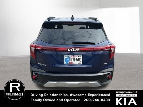 Dark Ocean Blue 2024 Kia Seltos EX