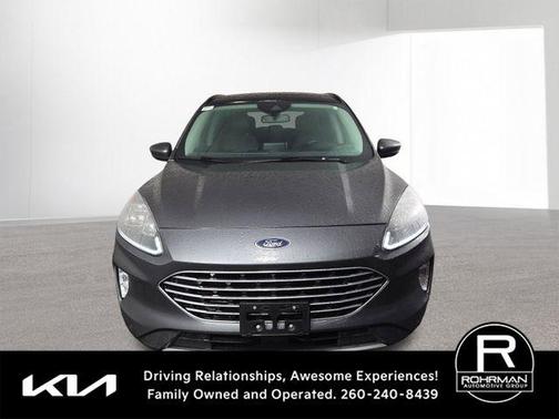 Gray 2021 Ford Escape Titanium Hybrid