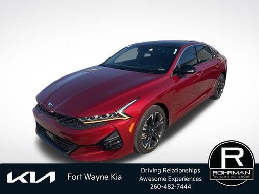 Passion Red 2021 Kia K5 GT-Line