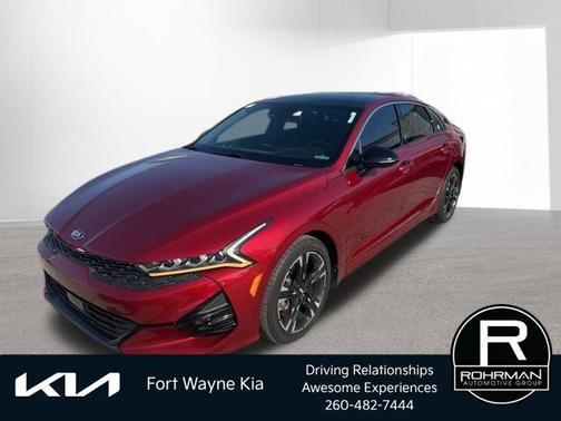 Passion Red 2021 Kia K5 GT-Line