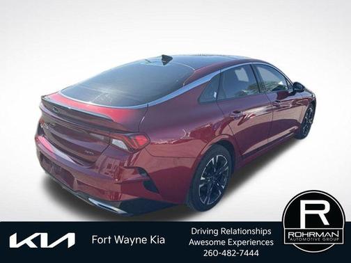 Passion Red 2021 Kia K5 GT-Line