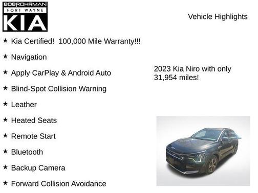 Graphite Gray 2023 Kia Niro EX