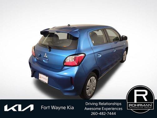Blue 2024 Mitsubishi Mirage ES