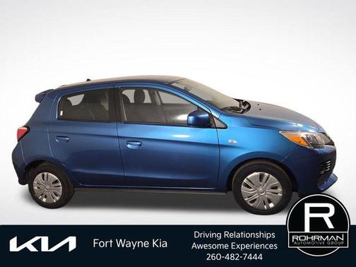 Blue 2024 Mitsubishi Mirage ES