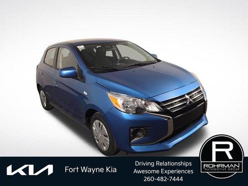 Blue 2024 Mitsubishi Mirage ES